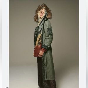 Free People Farrah Military Parka